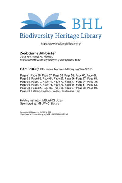 Die Phylogenese der Kopfschilder bei den Beiden.