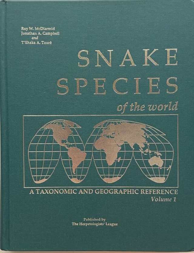 Snake Species of the World