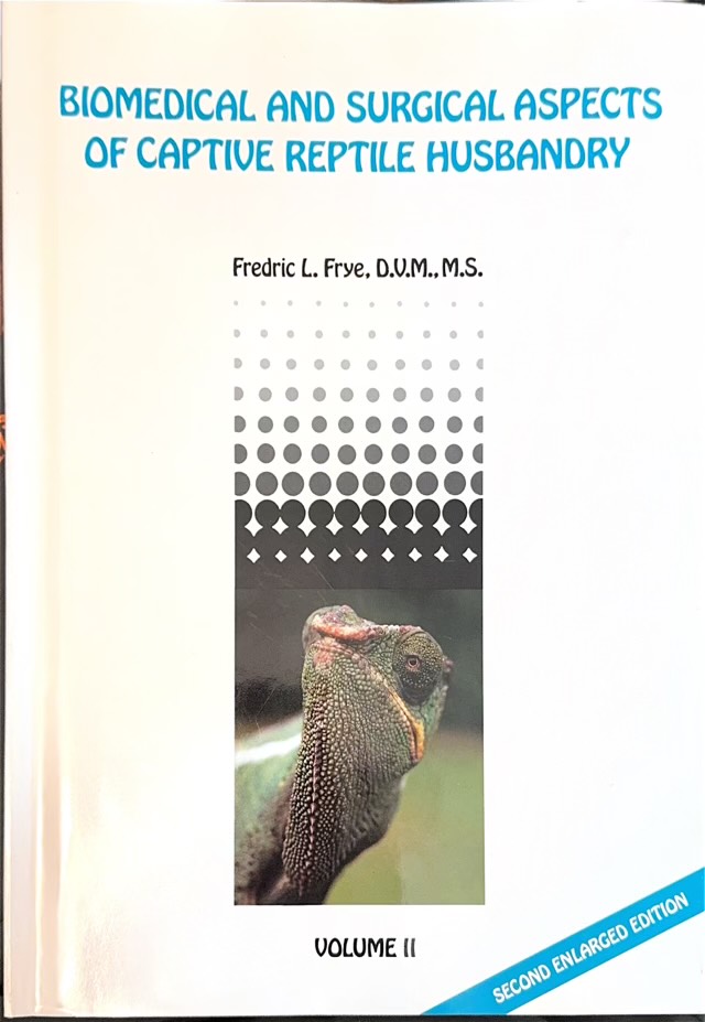 Biomedical And Surgical Aspects Of Captive Reptile Husbandry