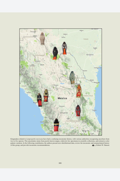 Distribution analysis, taxonomic updates, and conservation status of the Lampropeltis mexicana group (Serpentes: Colubridae)